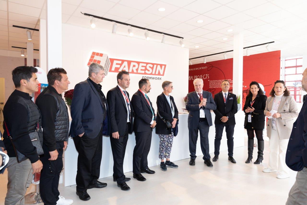 Great success for Faresin Formwork at Bauma 2022
