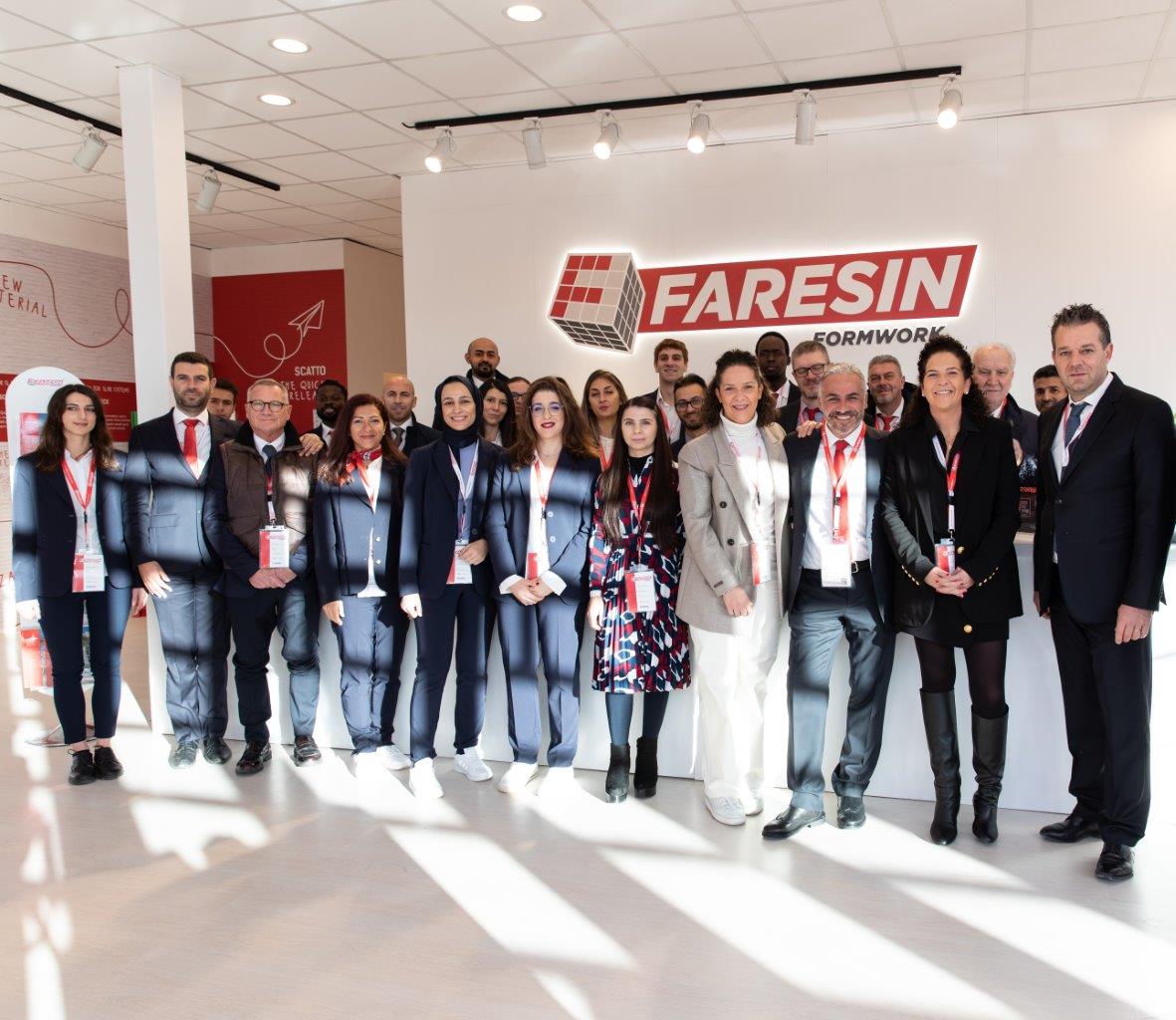 Great success for Faresin Formwork at Bauma 2022